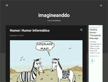 Tablet Screenshot of imagineanddo.com